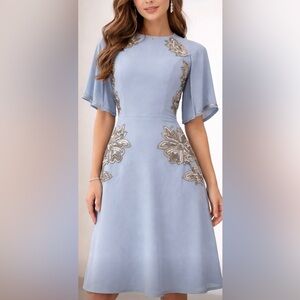 Beautiful and fitting dress.